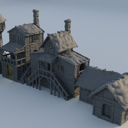Winter Forest Village