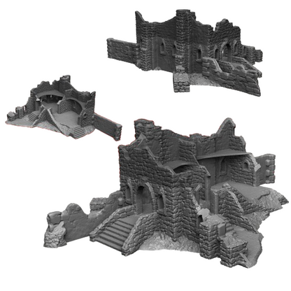 Ruined Monastery Dracul Transylvania