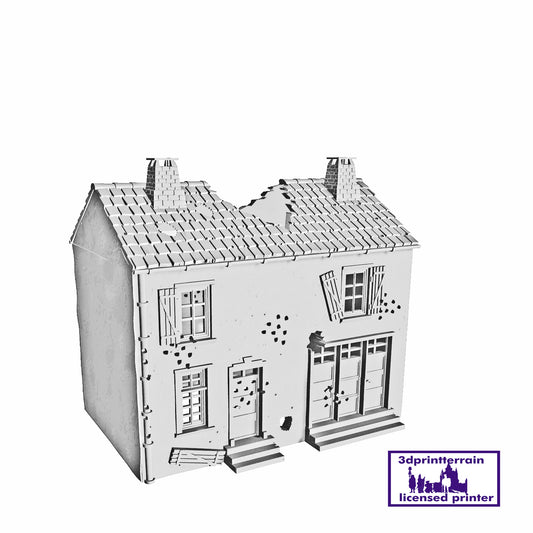 Saint-Privat House 5 Damaged