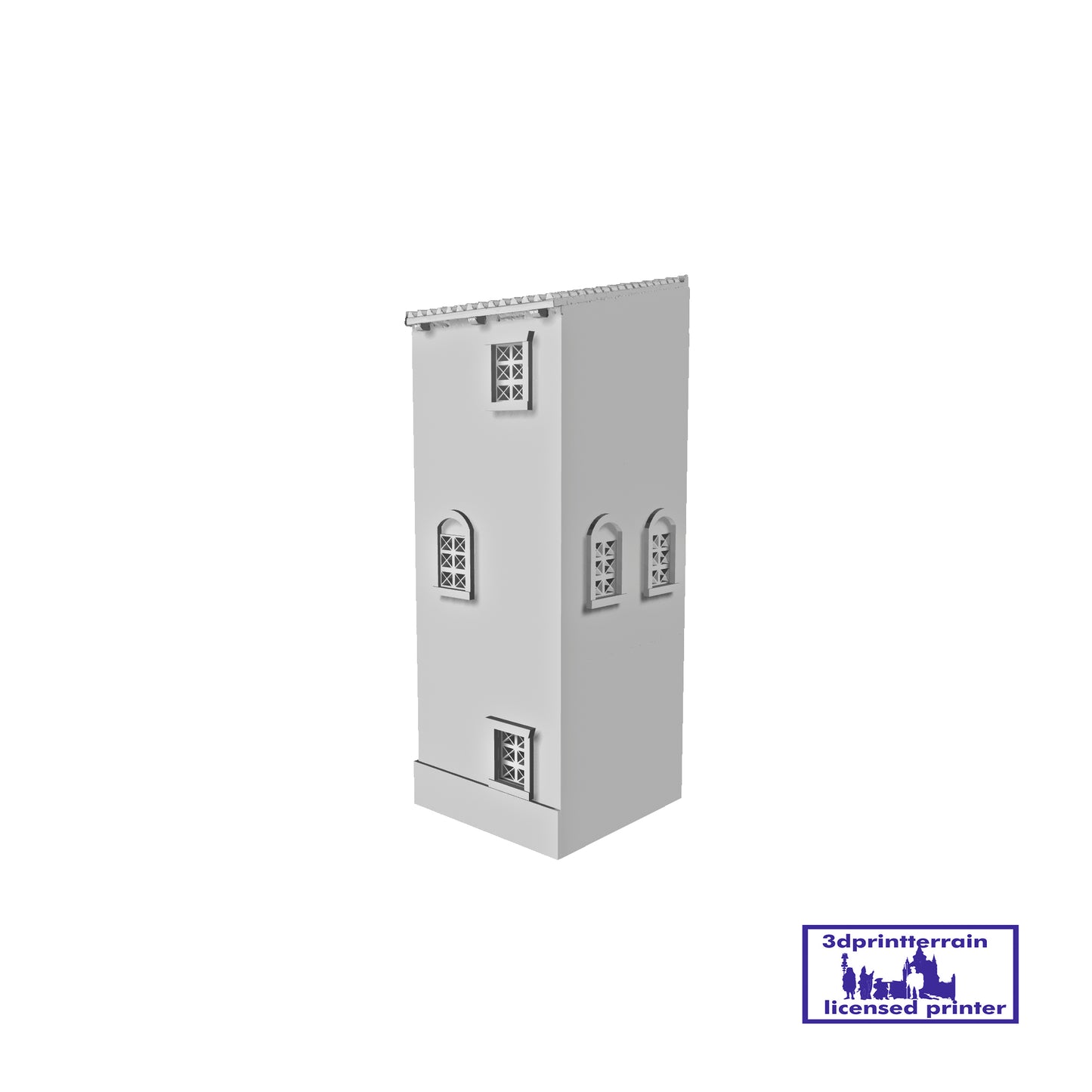 ‌Insulae Building 13 Corner Right Two Story Roman City