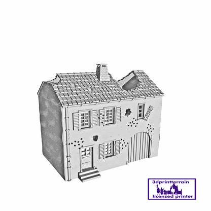 Saint-Privat House 4 Damaged