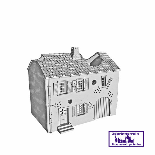 Saint-Privat House 4 Damaged