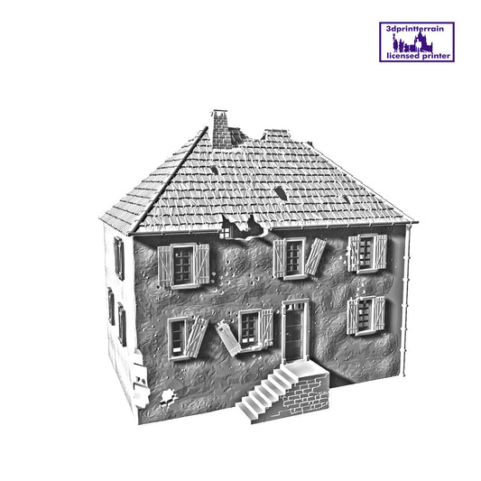 Saint-Privat House 2 Damaged