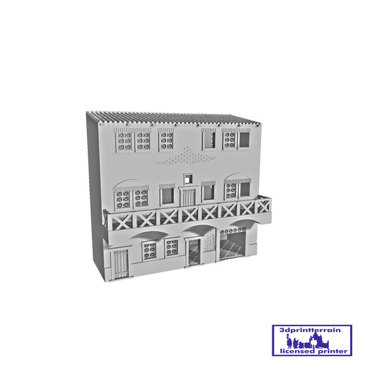Insulae Building 08 Two Story Roman City