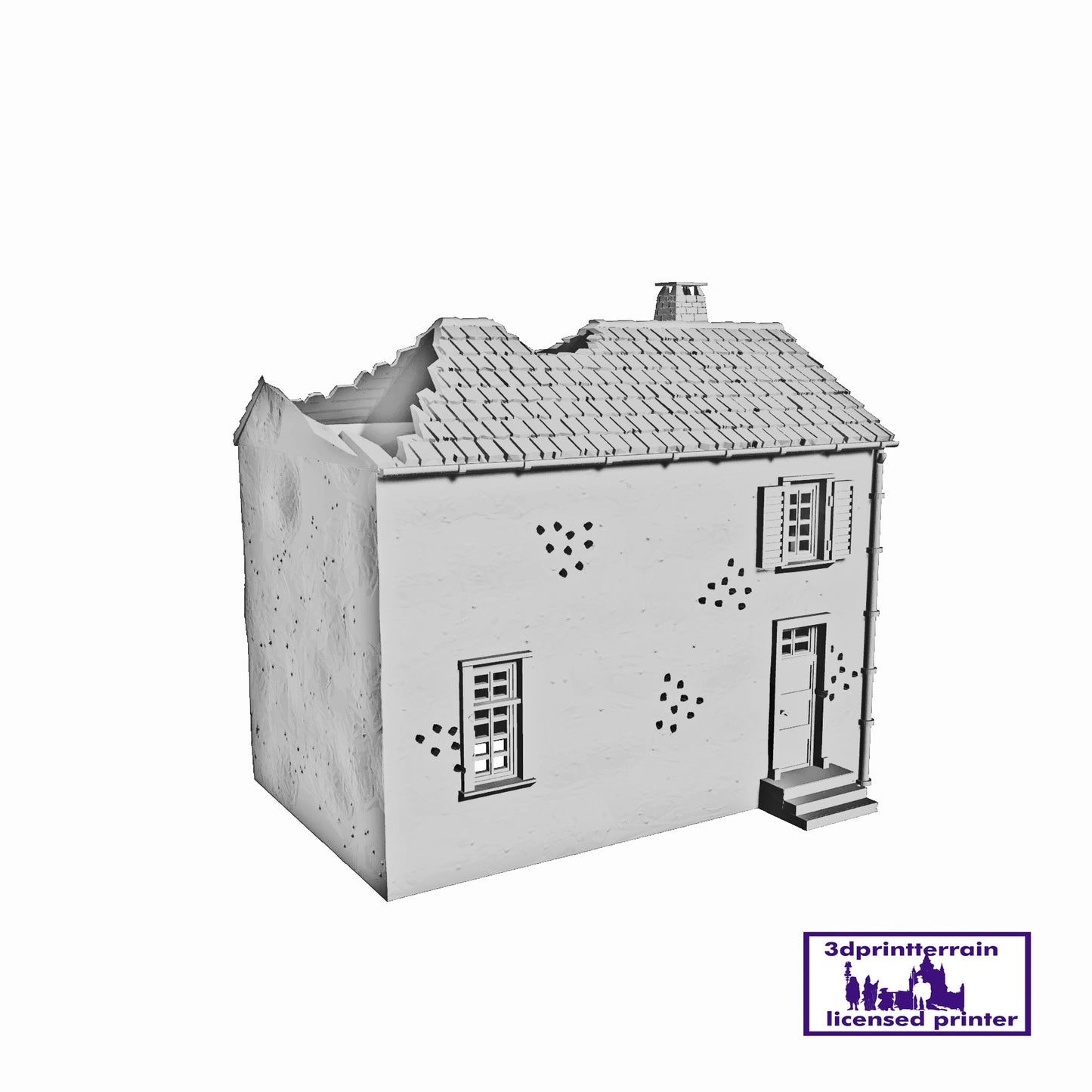 Saint-Privat House 3 Damaged