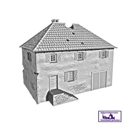 Saint-Privat House 1 Damaged