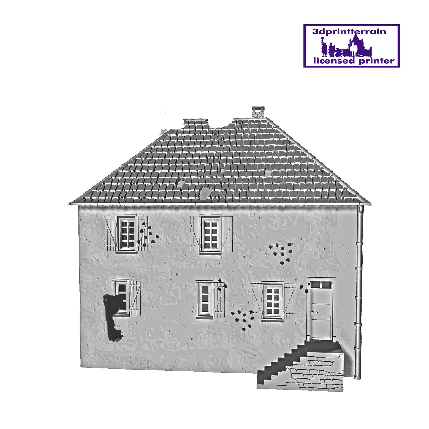Saint-Privat House 2 Damaged