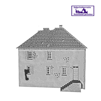 Saint-Privat House 2 Damaged