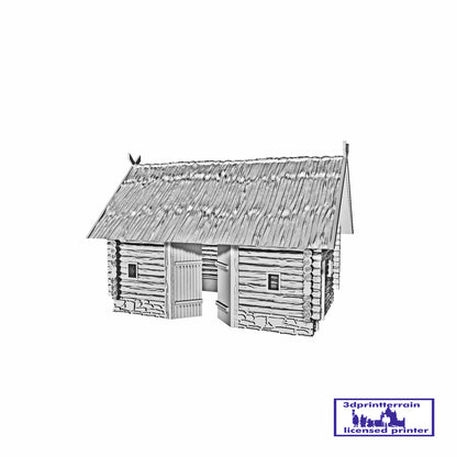 Russian Village Barn 1
