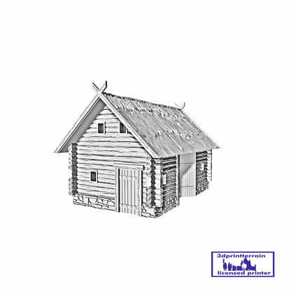 Russian Village Barn 1