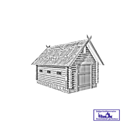 Russian Village Barn 2