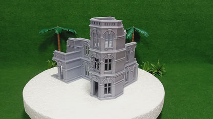 Burma Hotel Damaged