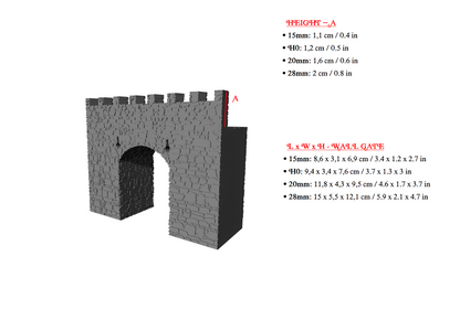 Norman Castle Single Parts