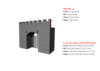 Norman Castle Single Parts